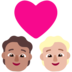 Windows系统里的情侣: 成人成人中等肤色中等-浅肤色emoji表情