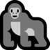 Windows系统里的大猩猩emoji表情