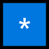 Windows系统里的键帽星号emoji表情