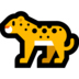 Windows系统里的豹emoji表情