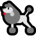Windows系统里的贵宾犬emoji表情