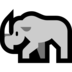 Windows系统里的犀牛emoji表情