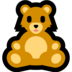 Windows系统里的泰迪熊emoji表情