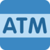Twitter里的ATM标志emoji表情