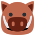Twitter里的野猪emoji表情