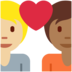 Twitter里的情侣: 成人成人中等-浅肤色中等-深肤色emoji表情