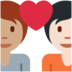 Twitter里的情侣: 成人成人中等肤色较浅肤色emoji表情