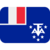 Twitter里的旗帜：法国南部领土emoji表情