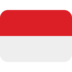 Twitter里的国旗：印度尼西亚emoji表情