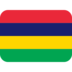 Twitter里的旗帜：毛里求斯emoji表情
