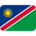 Twitter里的国旗：纳米比亚emoji表情
