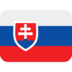 Twitter里的国旗：斯洛伐克emoji表情
