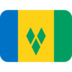 Twitter里的旗帜：圣文森特和格林纳丁斯emoji表情