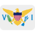Twitter里的国旗：美属维尔京群岛emoji表情