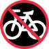 Twitter里的禁止骑自行车emoji表情