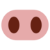 Twitter里的猪鼻子emoji表情