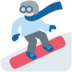 Twitter里的滑雪板：浅肤色emoji表情