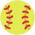 Twitter里的垒球emoji表情
