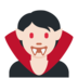 Twitter里的吸血鬼：浅肤色emoji表情