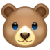 WhatsApp里的熊emoji表情
