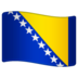 WhatsApp里的旗帜：波斯尼亚和黑塞哥维那emoji表情