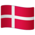 WhatsApp里的国旗：丹麦emoji表情