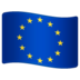 WhatsApp里的旗帜：欧盟emoji表情