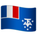 WhatsApp里的旗帜：法国南部领土emoji表情