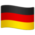 WhatsApp里的旗帜：德国emoji表情