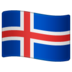 WhatsApp里的国旗：冰岛emoji表情