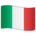 WhatsApp里的国旗：意大利emoji表情