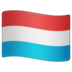 WhatsApp里的国旗：卢森堡emoji表情
