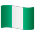 WhatsApp里的旗帜：尼日利亚emoji表情