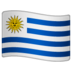 WhatsApp里的国旗：乌拉圭emoji表情