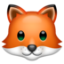 WhatsApp里的狐狸emoji表情