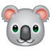 WhatsApp里的考拉emoji表情