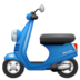 WhatsApp里的摩托车emoji表情