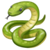 WhatsApp里的蛇emoji表情