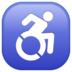 WhatsApp里的轮椅标志emoji表情