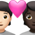 苹果系统里的情侣: 成人成人较浅肤色较深肤色emoji表情