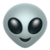 苹果系统里的外星人emoji表情