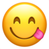 苹果系统里的馋嘴的笑脸emoji表情