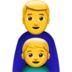 苹果系统里的家人：兄弟emoji表情