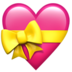 苹果系统里的心形礼物emoji表情