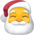 Facebook上的圣诞老人emoji表情