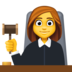 Facebook上的女法官emoji表情