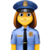 Facebook上的女警官emoji表情