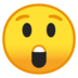 安卓系统里的惊讶的脸emoji表情