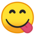 安卓系统里的馋嘴的笑脸emoji表情