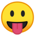 安卓系统里的有舌头的脸emoji表情
